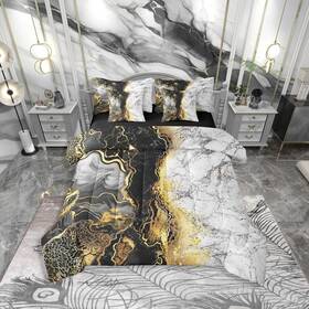 Cmhs8309tojcx33799tjqhwj Erosebridal Black Grey Full Comforter Set With Sheets Bed In A Bag 7 Piece Gray Abstract