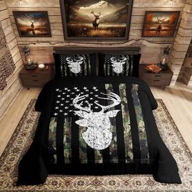 Oyls02602bzhwjtwin Erosebridal Camo Twin Bedding Set For Boys Army Green American Flag Comforter Te