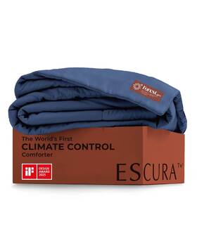 Azc010303 Escura Tw Climate Control Comforter Twin/twin Xl German Patented Pcm Down Al