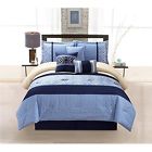 F37893 Fancy Linen Blue King