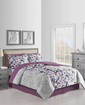 Fairfield Square Collection 734737570580 The Lanwood Bedding Monica 6 Pc. Comforter Sets- Twin Xl