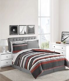 Fairfield Square Collection Austin 6 Piece Twin Reversible Comforter