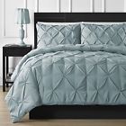 C31001-spqu Fba Comfy Bedding Double Needle Durable Stitching Pinch Pleat 757450555108