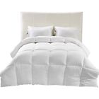 Fbab01jpecqf8 Lightweight Comforter Ultra Soft Down Alternative White Twin 754207396243