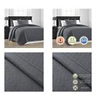 Fbacomin16ju039355 Comfy Bedding Prewashed Durable Jigsaw Quilted Bedspread Coverlet 757450555184