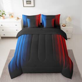 B0d793dtyg Feelyou Geometric Ombre Teens Comforter Set Sheets Queen Size Kids Boys Women