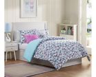 Ffe-4cs-twin-in-print Vcny Home Fly Free Reversible Butterfly Comforter Set