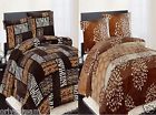 Flbr-1312 Size Comforter Queen Mink "micro Pc. Super Reversible Soft 3 Set "