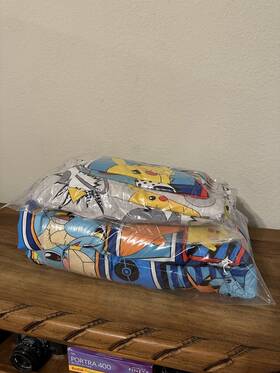 Franco 073558854616 7pc Pokemon Kids Bedding Comforter Bed Set Reversible Size Full