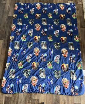 6a5618 Franco Naruto Anime Comforter And Pillow Case 2 Pieces Twin Bedding New Super Soft