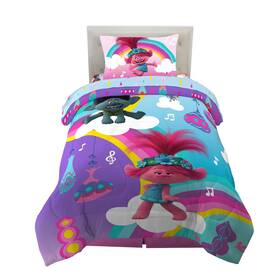 B09cfqg63v Franco Kids Bedding Trolls World Tour 4pc Twin Comforter And Sheet Set Super Soft
