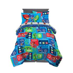 B09cg1mqgk Franco Kids Bedding Pj Masks 5 Piece Twin Comforter And Sheet Set With Sham
