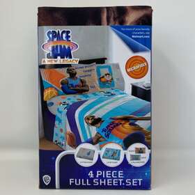 Nb444l Franco Manufacturing Co. Space Jam A New Legacy 4 Pc Full Bedding Sheet Set