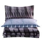 Gezib01 Nice Night Modern Geometric Abstract Triangle Lattice Pattern Beddin