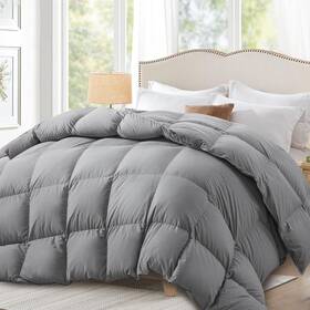 Globon 970404393999 Down Comforter Twin Size All Season Duvet Insert Ultra-soft Noiseless Shell M