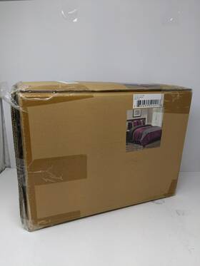 Grandlinen 730699524418 3 Piece Purple/grey/black/gray Scroll Embroidery Bed In A Bag Down Alternative