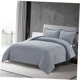 Green Living Group 840079146182 Wilmer 3-piece Waffle Weave Comforter Set - Soft And Cozy All Season Bedding Green Living Group 840079146182 Wilmer 3-piece Waffle Weave Comforter Set - Soft And Cozy All Season Bedding