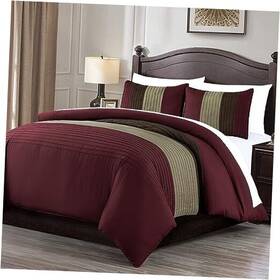 Green Living Group 840079159878 Briar 7-piece California King Bed In A Bag Comforter Set With Sheets
