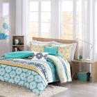 H07227 Home Essence Apartment Bedding Set Modern Green Queen Size Comforter
