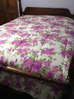 H212609 Queen Comforter Set Delaney All Over Floral Piece New