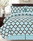 Ha-10003 Livingston Home Ultra Soft Queen Sized Blue And 709468526694
