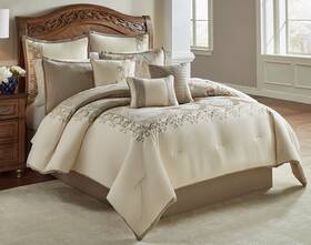 Hallmart Collectibles 679610752168 New Haven 9 Pc Queen Comforter Set