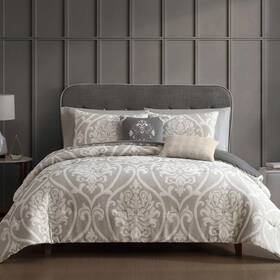 91962115 Hallmart Collectibles 5pc Queen Amaya Bedding Set