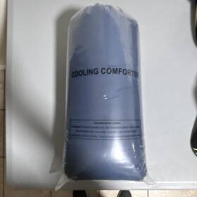 Ri-17095 Hangzhou Haoxiang Textile Co. Ltd Cn Cooling Comforter Blue 90x90in 100% Polyester Fiber Nylon
