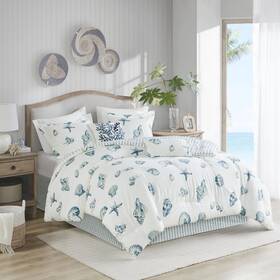 Hh10-093 Harbor House Cozy Cotton Comforter Set - Coastal All Season Down Alternative