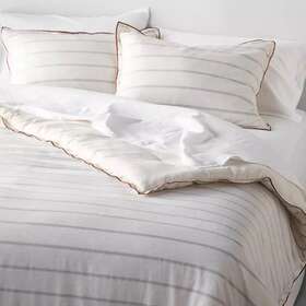 Hearth And Hand 191908180212 Magnolia Ticking Stripe Comforter Set 3pc Full / Queen