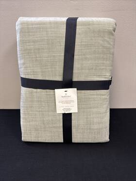 Hearth & Hand With Magnolia 198850708969 3pc King Reversible Duvet Cover Set Green - And