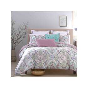 Heirlooms Of India 840708169742 Jaipur 3-pc. Floral Midweight Reversible Comforter Set - Pink