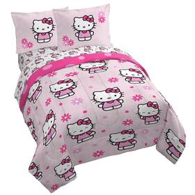 Hello Kitty 032281783877 Bed In A Bag 7-piece Full Size Set New