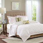 Hh10-1346 Harbor House New Suzanna King Comforter Mini Set White Cotton