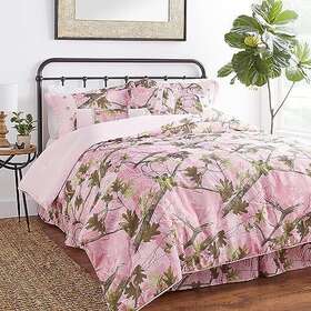 Hiend Accents Cm1002-fl-pk Paseo Road By Camo Rustic Bedding 7 Piece Full Comforter Set