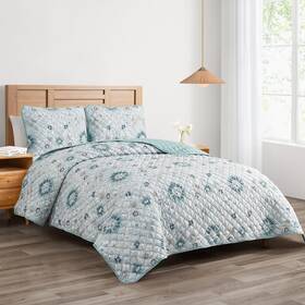 Highline Bedding Co 091116757889 Provence Quilt Set B-7rsxonzsxtgzb1pzo4astd8mu7mbs