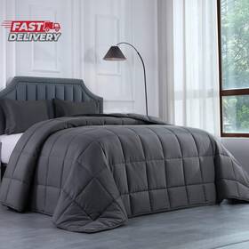 Hombys 445002910972 136x120 Alaskan King Size Comforter For All Season Oversized Duvet Inser