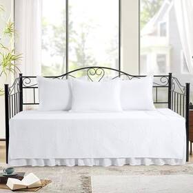 Hombys 744110344912 Daybed Sets Twin Size With Coin Pattern-all Season Cozy Bedding Set