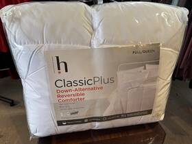 0771-0018 Home Expressions Classic Plus Down Alternative Comforter Full/queen White
