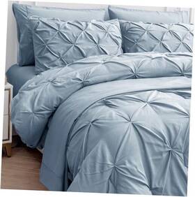 Homespun Global 840399701009 Comforters Queen Size 7 Piece Comforter Set Soft