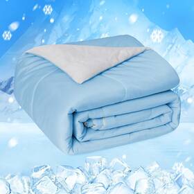 10016-b90hb1 Homfine Cooling Comforter Japanese Queen 90 Inch X90 Blue