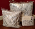 Honore Ralph Lauren 730 St Pagota Floral Cream Gray Queen Comforter 3-pc Set 764832101013
