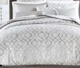 100167544fq Hotel Collection Helix Queen Comforter Preowned With Defects