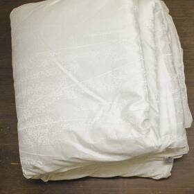 100204929fq Hotel Collection Fractured Geo Comforter White Full / Queen