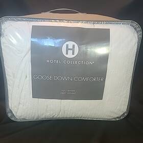 Hotel Collection 157832574140 Goose Down Comforter Full Queen 700 Fill Lightweight White