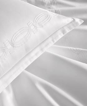 Hotel Collection 194136334471 Portofino 3-pc. Duvet Cover Set King White