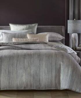 Hotel Collection 194137309898 Quartzite 3 Piece King Comforter Set Greylac - 625