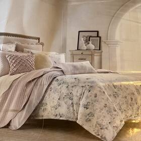 Hotel Collection 762120599269 Full/queen Classic Primavera Floral Comforter Lilac Multi