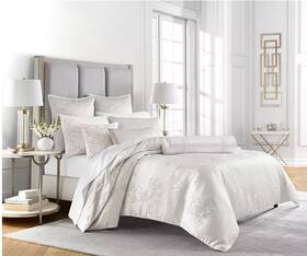 Hotel Collection 766390295340 Frosted Scroll Comforter King