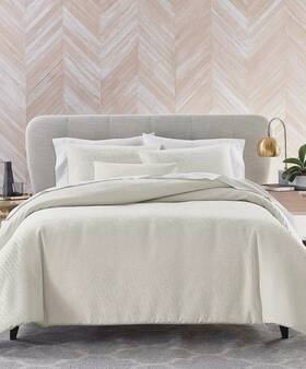 Hotel Collection 766390384167 Currents 4 Piece King Comforter Set Natural Msrp 600